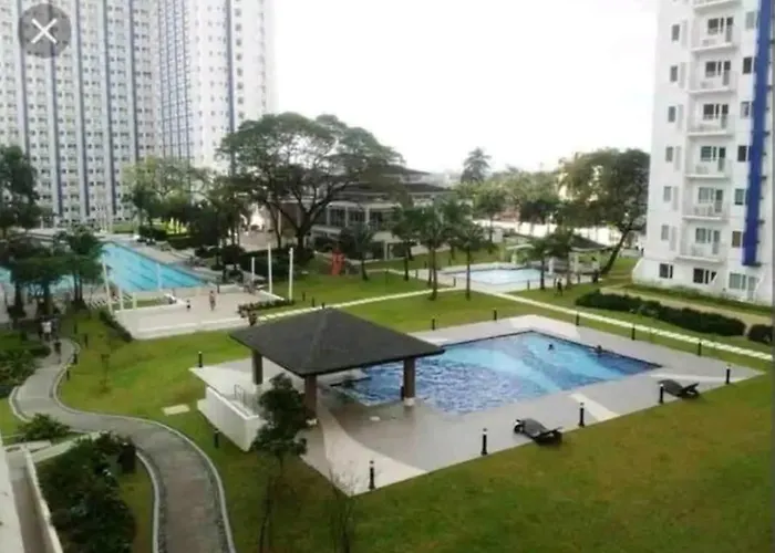 Homey 1 Bedroom With 2 Balconies At Grass Residences * Manila