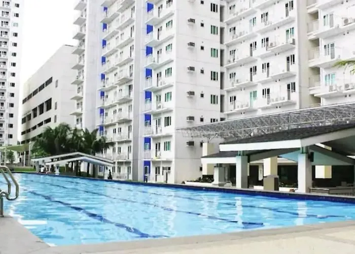 Aparthotel Homey 1 Bedroom With 2 Balconies At Grass Residences Manila
