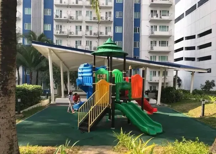Homey 1 Bedroom With 2 Balconies At Grass Residences Manila